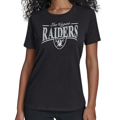 Las Vegas Raiders Starter Women's Arch Stripe T-Shirt