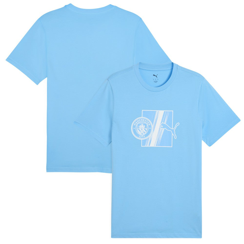 Manchester City ftblCulture T-Shirt Sky Blue - Puma