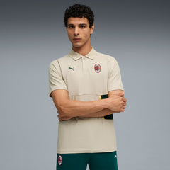 AC Milan Pumatech Polo Beige - Puma