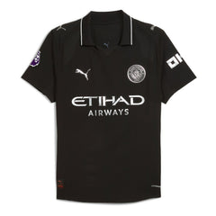 Manchester City 2025/26 Away Jersey Black - Puma