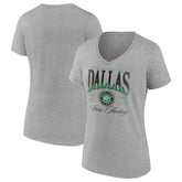 Dallas Stars Women's Retro Script V-Neck T-Shirt Online