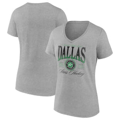 Dallas Stars Women's Retro Script V-Neck T-Shirt Online