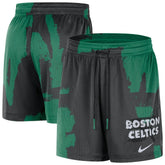 Boston Celtics Courtside Club Dri-FIT Practice Shorts New