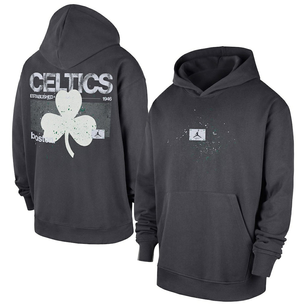 Boston Celtics Jordan Brand Statement Jumpman Flight Premiere Hoodie On Sale