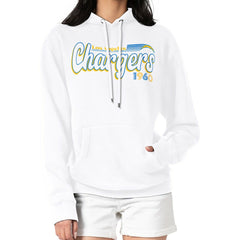 Los Angeles Chargers Starter Women's Groovy Script Pullover Hoodie