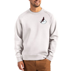 Arizona Cardinals Cutter & Buck Throwback Roam Recycled Raglan Pullover Sweatshirt