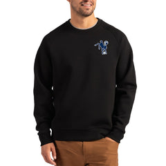 Indianapolis Colts Cutter & Buck Throwback Roam Recycled Raglan Pullover Sweatshirt