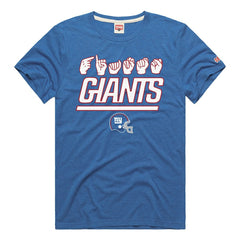 New York Giants Homage Unisex NFL ASL Collection by Love Sign Tri-Blend T-Shirt