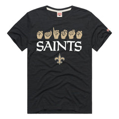 New Orleans Saints Homage Unisex NFL ASL Collection by Love Sign Tri-Blend T-Shirt