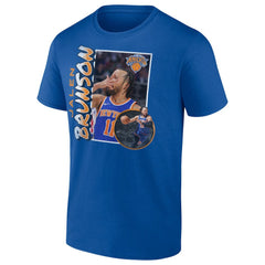 Jalen Brunson New York Knicks '90s Player Graphic T-Shirt Discount