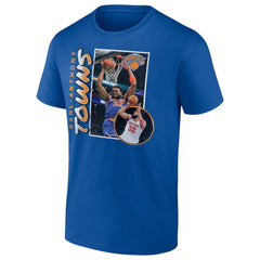 Karl-Anthony Towns New York Knicks '90s Player Graphic T-Shirt Online