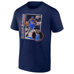 Shai Gilgeous-Alexander Oklahoma City Thunder '90s Player Graphic T-Shirt Discount