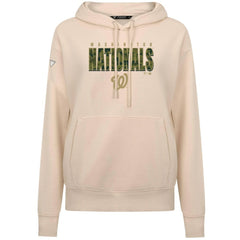 Washington Nationals Levelwear Women's Adorn Protect W Pullover Hoodie | MLB On Sale