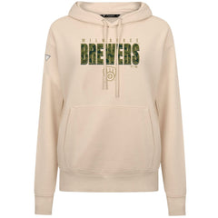 Milwaukee Brewers Levelwear Women's Adorn Protect W Pullover Hoodie | MLB Online