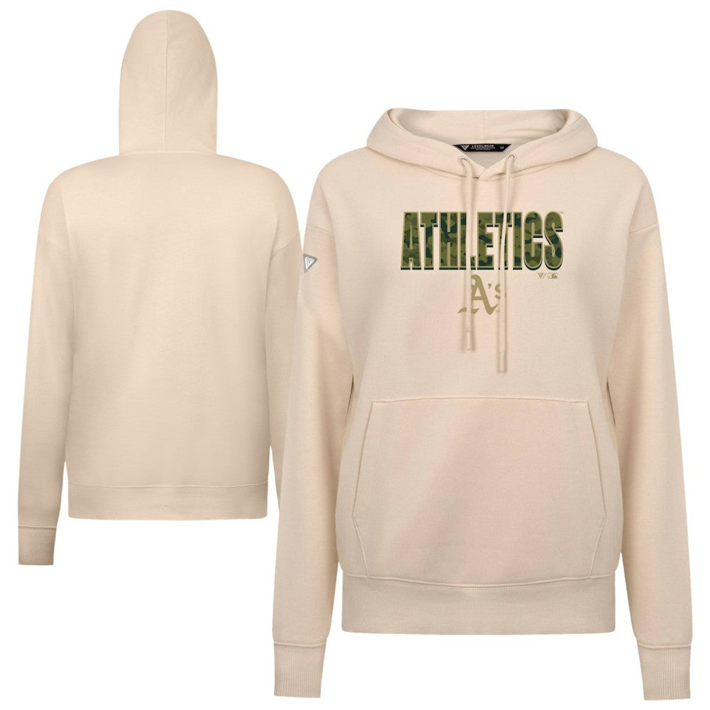 Athletics Levelwear Women's Adorn Protect W Pullover Hoodie | MLB New