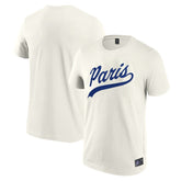 Paris Saint-Germain Collegiate T-Shirt Cream - Fanatics
