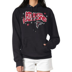 Atlanta Falcons Starter Women's Fireworks Fleece Pullover Hoodie