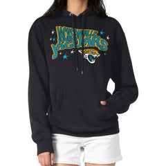 Jacksonville Jaguars Starter Women's Fireworks Fleece Pullover Hoodie