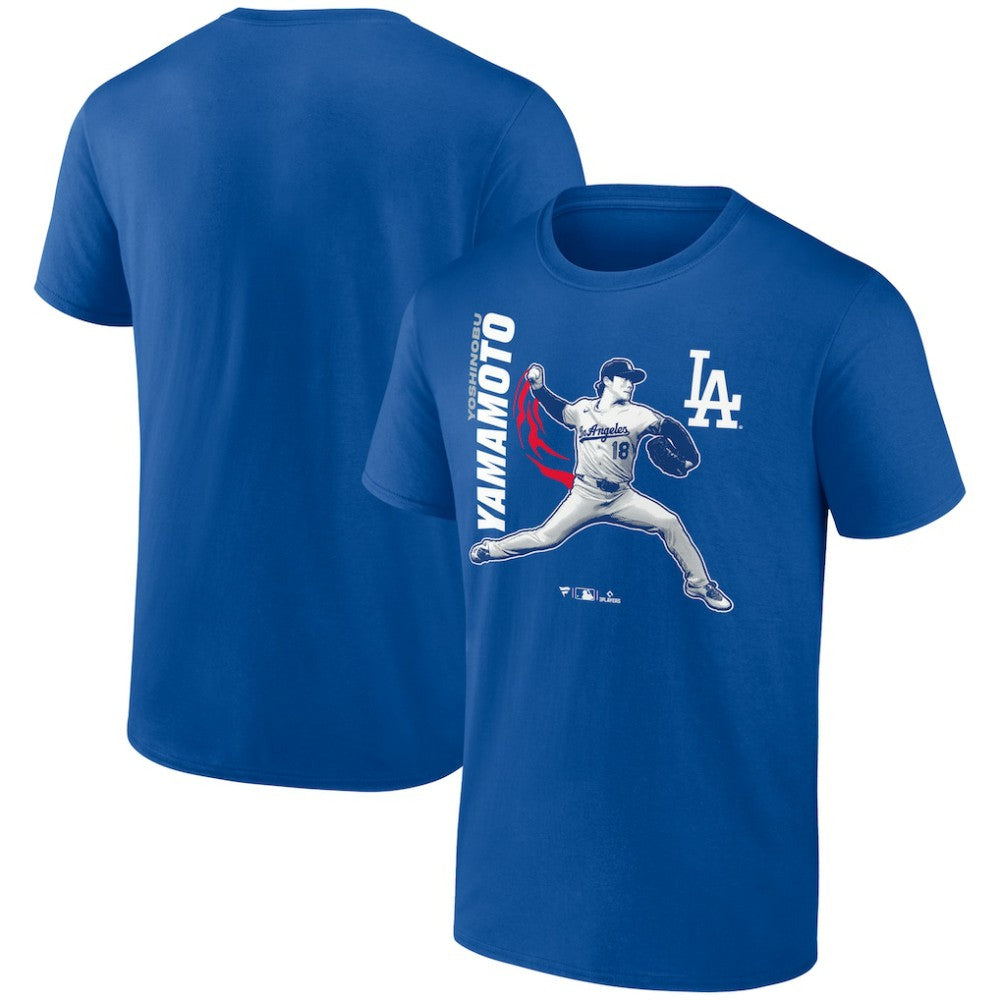 Yoshinobu Yamamoto Los Angeles Dodgers Player Graphic T-Shirt | MLB US