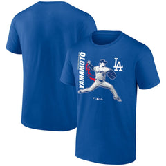 Yoshinobu Yamamoto Los Angeles Dodgers Player Graphic T-Shirt | MLB US
