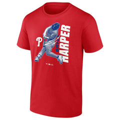 Bryce Harper Philadelphia Phillies Player Graphic T-Shirt | MLB On Sale