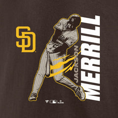 Jackson Merrill San Diego Padres Player Graphic T-Shirt | MLB Discount