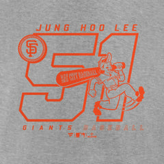 Jung Hoo Lee San Francisco Giants Player Graphic T-Shirt | MLB On Sale