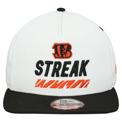 Cincinnati Bengals New Era STREAK Season Ticket Member 9FIFTY A-Frame Snapback Hat