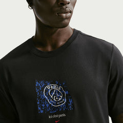 Paris Saint-Germain Men's Banner T-Shirt Black - Nike