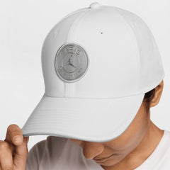 Paris Saint-Germain Jordan Brand Unisex Rise Flex Hat White - Jordan