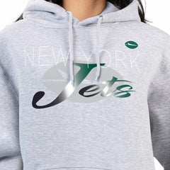 New York Jets G-III 4Her by Carl Banks Women's Shadow Logo Fleece Pullover Hoodie