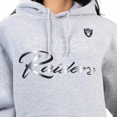 Las Vegas Raiders G-III 4Her by Carl Banks Women's Shadow Logo Fleece Pullover Hoodie