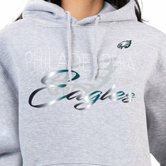 Philadelphia Eagles G-III 4Her by Carl Banks Women's Shadow Logo Fleece Pullover Hoodie