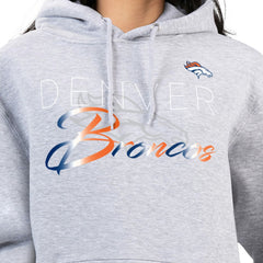 Denver Broncos G-III 4Her by Carl Banks Women's Shadow Logo Fleece Pullover Hoodie