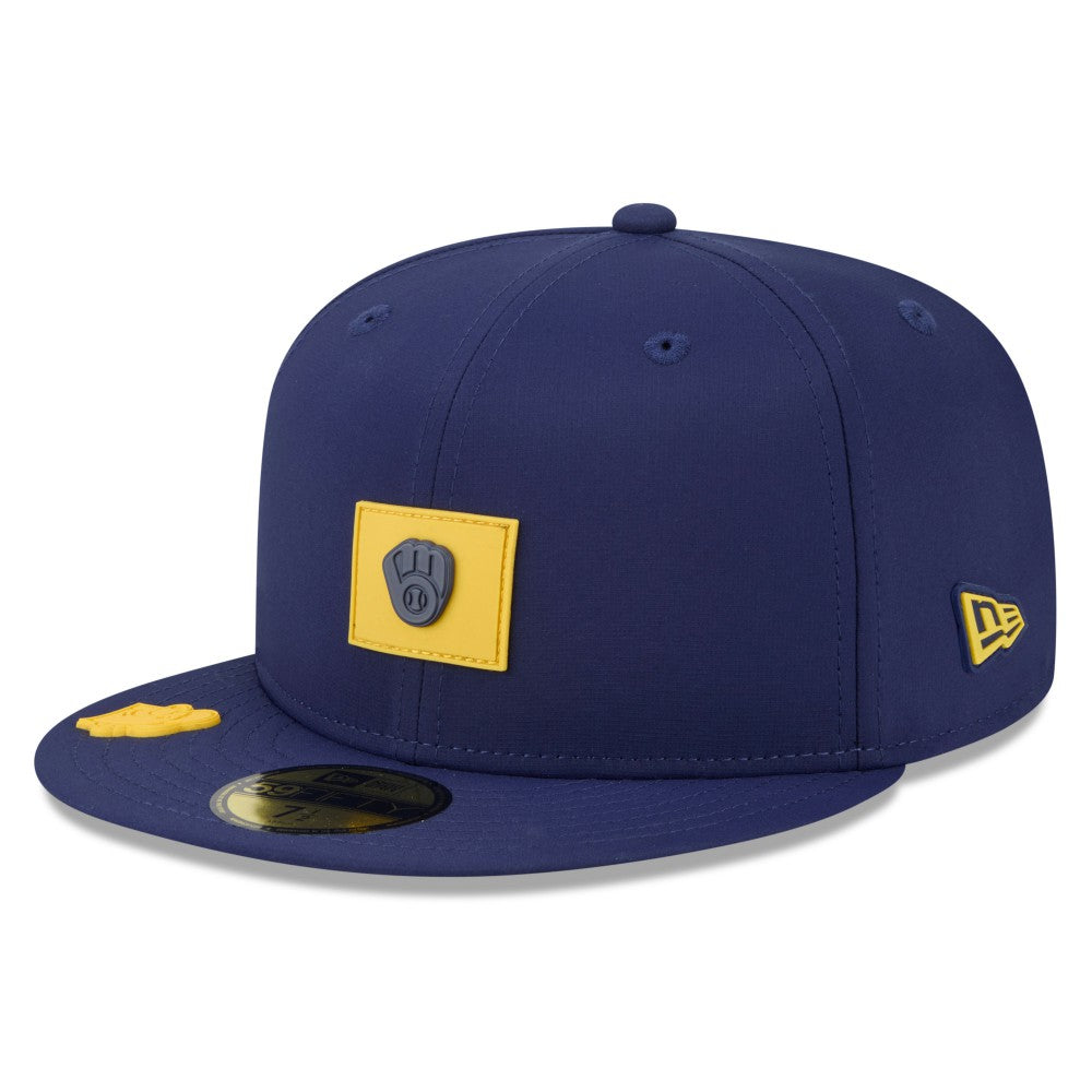 Milwaukee Brewers New Era 2026 Clubhouse 59FIFTY Fitted Hat | MLB For sale