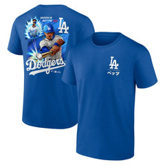 Mookie Betts Los Angeles Dodgers Anime Graphic T-Shirt | MLB Shop