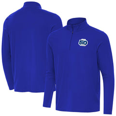 Seattle Seahawks Antigua 50th Season Intent Quarter-Zip Pullover