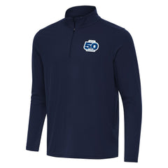 Seattle Seahawks Antigua 50th Season Intent Quarter-Zip Pullover