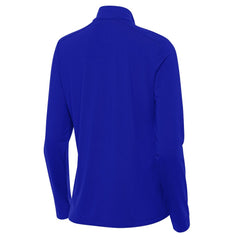 Seattle Seahawks Antigua Women's 50th Season Intent Quarter-Zip Pullover