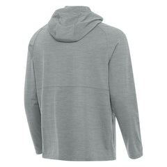 Seattle Seahawks Antigua 50th Season Spikes Raglan Quarter-Zip Hoodie