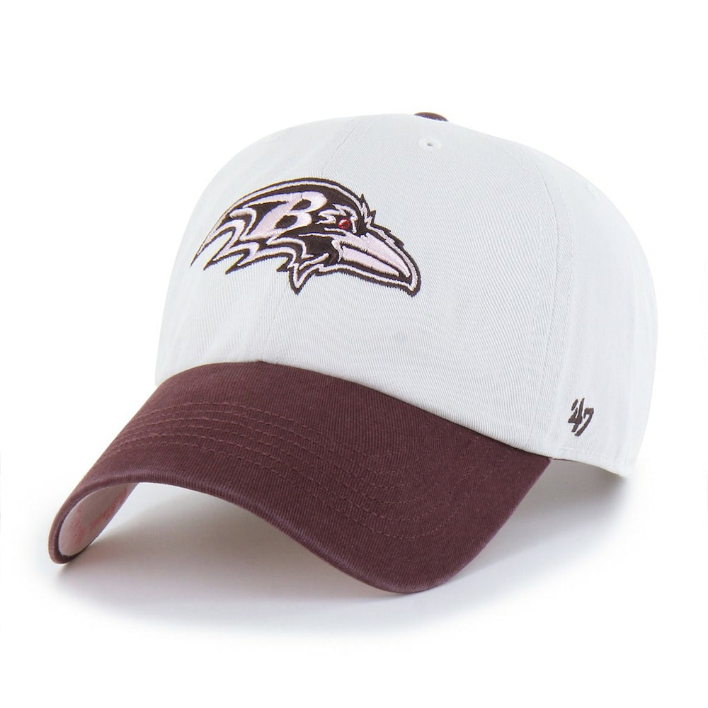 Baltimore Ravens 47 brand '47 Unisex Love Letter Clean Up Adjustable Hat