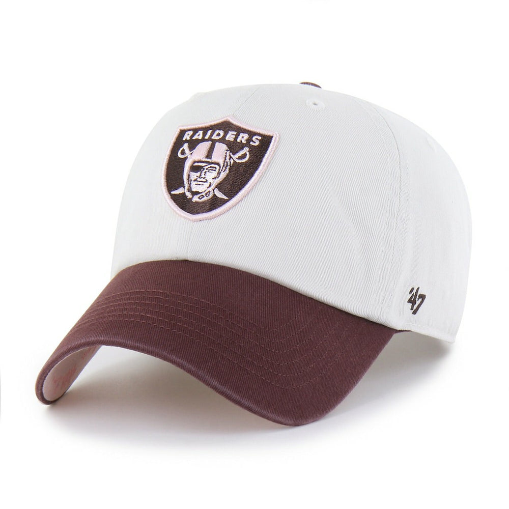 Las Vegas Raiders 47 brand '47 Unisex Love Letter Clean Up Adjustable Hat