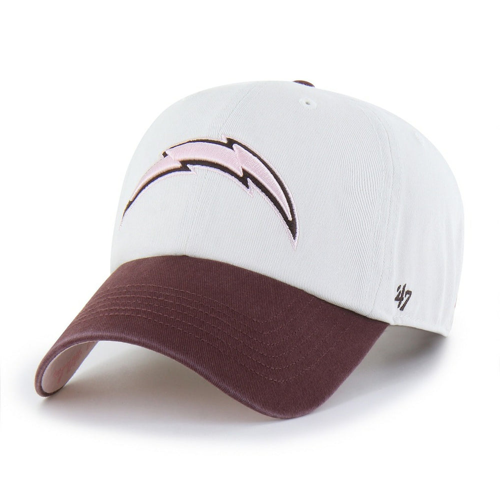 Los Angeles Chargers 47 brand '47 Unisex Love Letter Clean Up Adjustable Hat