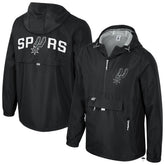 San Antonio Spurs Stadium Essentials Unisex Compete Quarter-Zip Hoodie Jacket Discount