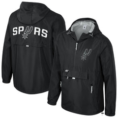 San Antonio Spurs Stadium Essentials Unisex Compete Quarter-Zip Hoodie Jacket Discount
