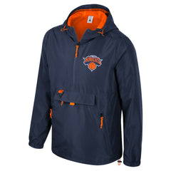 New York Knicks Stadium Essentials Unisex Compete Quarter-Zip Hoodie Jacket Discount