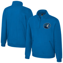 Minnesota Timberwolves Stadium Essentials Unisex Varsity Trainer Quarter-Zip Pullover Online