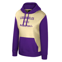 Los Angeles Lakers Stadium Essentials Women's Rafters Road Trip Hoodie Outlet