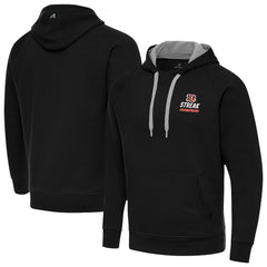 Cincinnati Bengals Antigua Streak Victory Pullover Hoodie