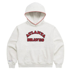 Atlanta Braves Madhappy x MLB Unisex Heavyweight Fleece Pullover Hoodie | MLB Sale